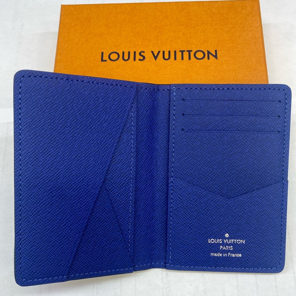 ❌SOLD❌ Louis Vuitton Pocket Organizer O.DE POCHE TAIGA COB